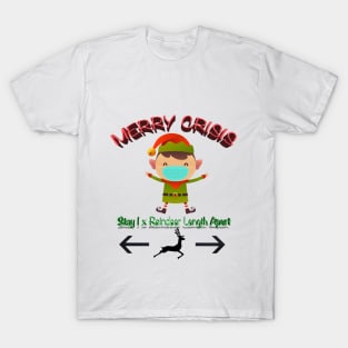 Merry Crisis Elf T-Shirt